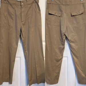 Woolrich Pants 36 29 Mens Khaki Cotton Blend Twill